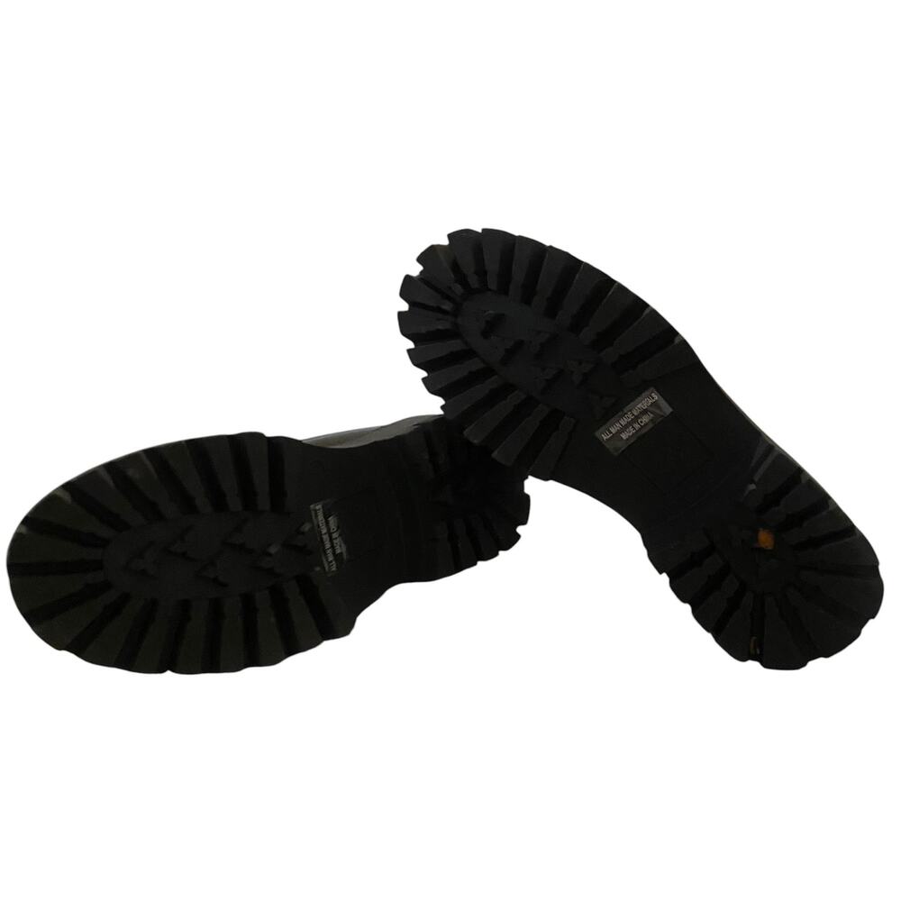 Women's DV Dolce Vita Size 7.5 Landun Lug Sole Platform Studded Chunky Loafers - Picture 9 of 9